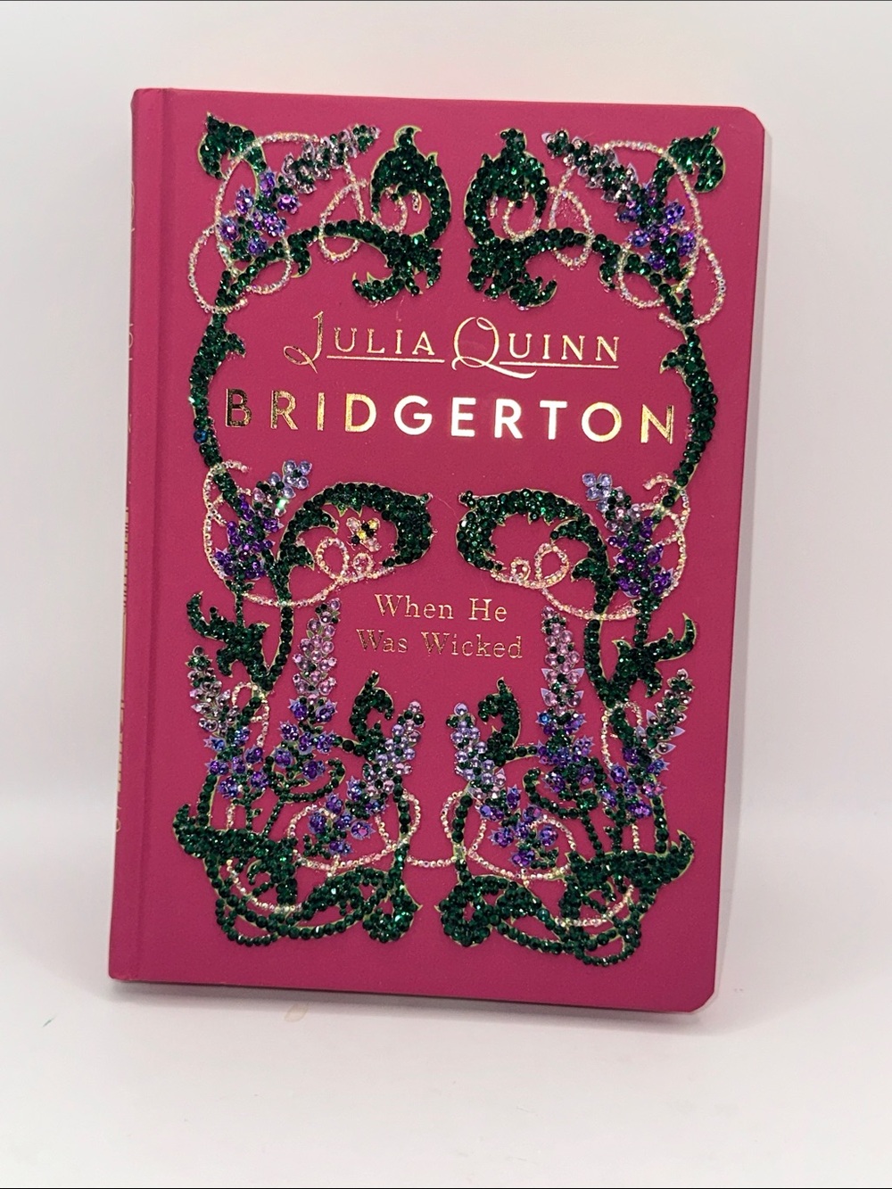Bridgerton 'When He Was Wicked' Embellished Hardcover Book